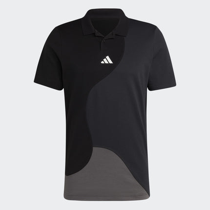 PREMIUM POLO CB BLACK/CARBON/GREFOU - HY5444