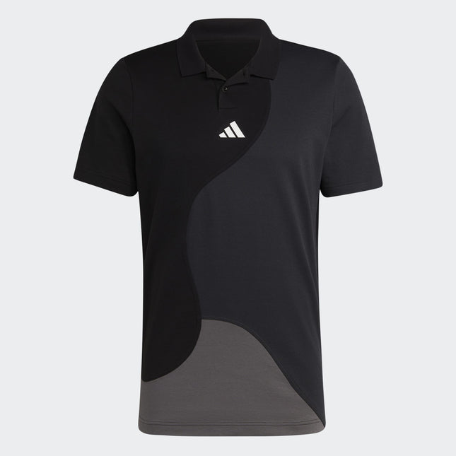 PREMIUM POLO CB BLACK/CARBON/GREFOU - HY5444