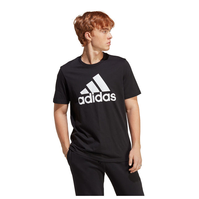 M BL SJ T - BLACK/WHITE - IC9347