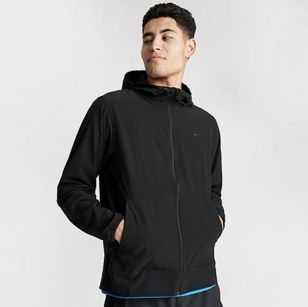 MEN'S NIKE REPEL UNLIMITED WATER-REPELLENT HOODED VERSATILE JACKET - FB7551-010