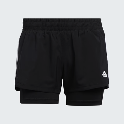 PACER 3-STRIPES WOVEN TWO-IN-ONE SHORTS - GL7686