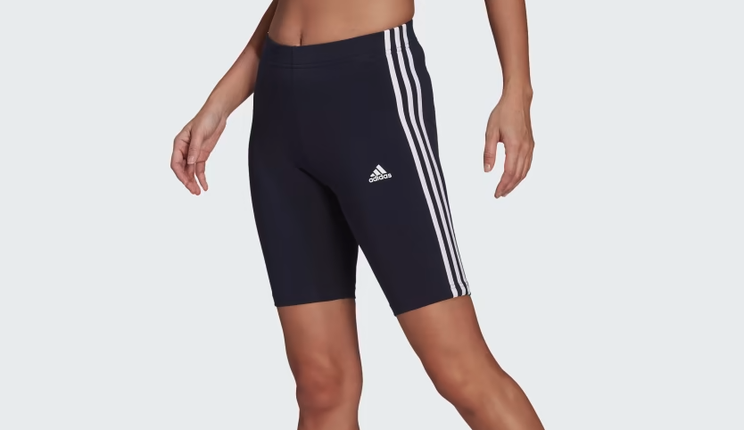 W ESSENTIALS 3-STRIPES BIKE SHORTS - LEGINK - HF5955