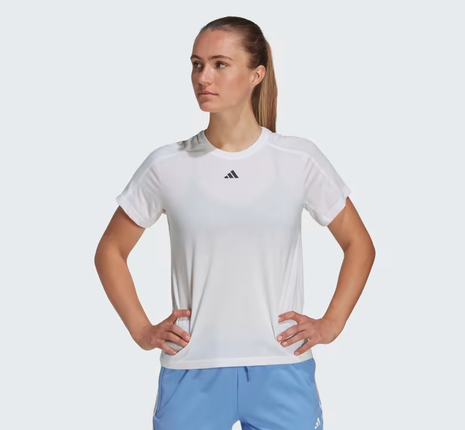 AEROREADY TRAIN ESSENTIALS MINIMAL BRANDING CREWNECK T-SHIRT - HR7796