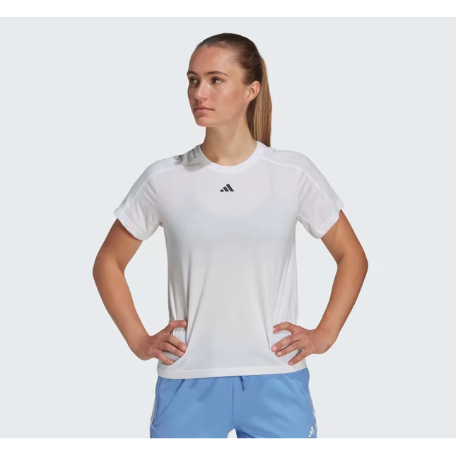 AEROREADY TRAIN ESSENTIALS MINIMAL BRANDING CREWNECK T-SHIRT - HR7796