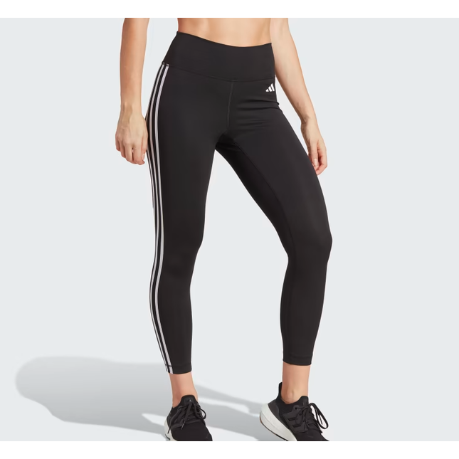 TRAIN ESSENTIALS 3-STRIPES HIGH-WAISTED 7/8 LEGGINGS - HT5438