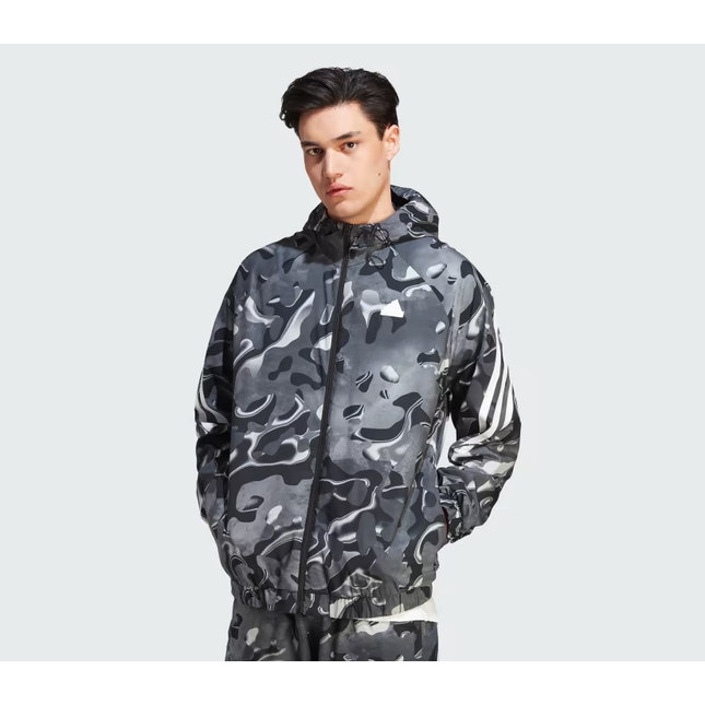 FUTURE ICONS ALLOVER PRINT FULL-ZIP HOODIE - IJ8843