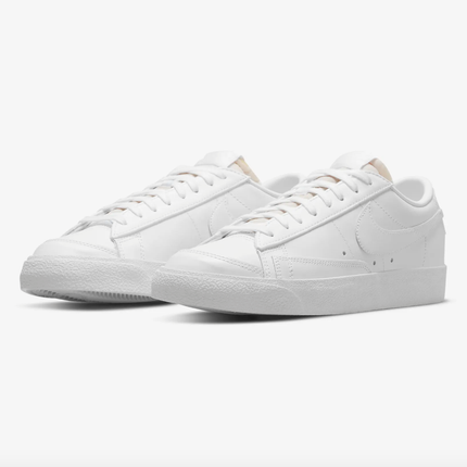 W Nike Blazer Low '77 LTHR - WHITE - DC4769-101