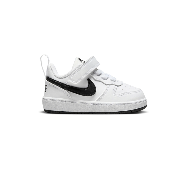 Nike Court Borough Low Recraft TD - White Black Toddler -  DV5458-104