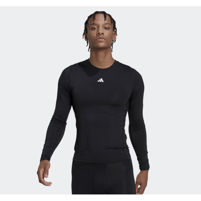 M TECHFIT TRAINING LONG SLEEVE TEE BLACK - HK2336