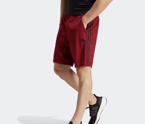 TRAIN ESSENTIALS PIQUÉ 3-STRIPES TRAINING SHORTS CBURGU - IB8251