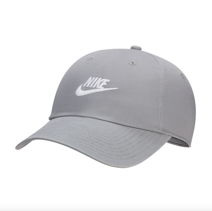 NIKE Club Unstructured Futura Wash Cap GREY - FB5368-073
