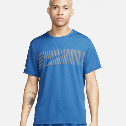Nike Miler Flash Men's Dri-FIT UV Short-Sleeve Running Top - FN3051-476