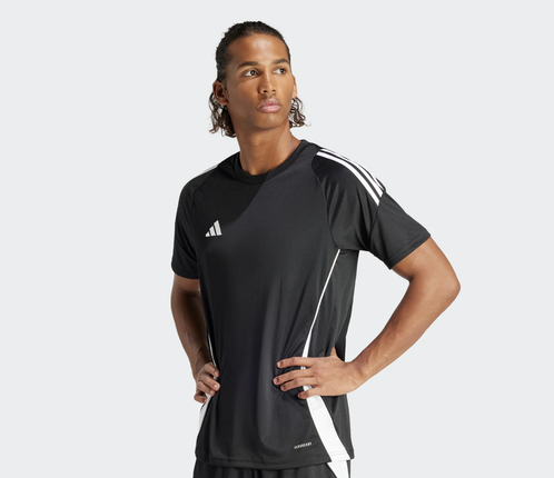 M TIRO24 JSY BLACK/WHITE - IJ7676
