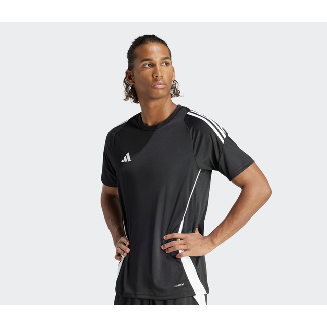 M TIRO24 JSY BLACK/WHITE - IJ7676