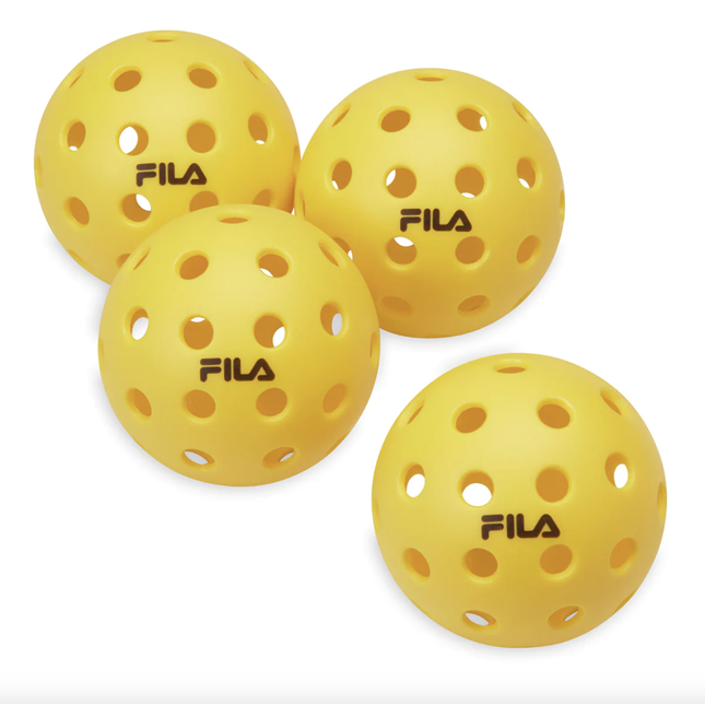 FILA PICKLEBALLS 6PK OUTDOOR YELLOW