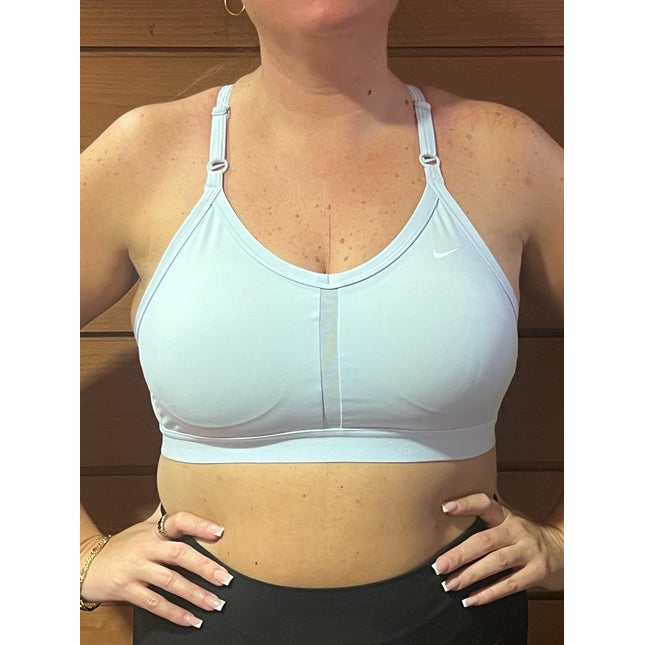 W NK DF INDY V-NECK BRA - CZ4456-423